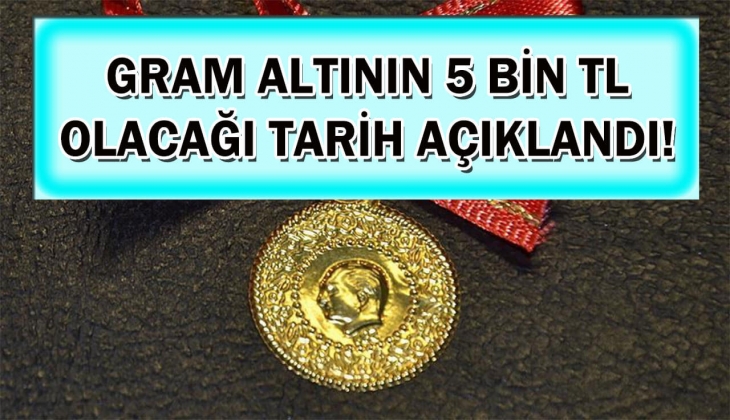 Gram altının 5 bin TL olacağı tarihi İslam Memiş açıkladı! Bu tarihi duyanlar resmen bir yaşına daha girdi! Hemen bakın!