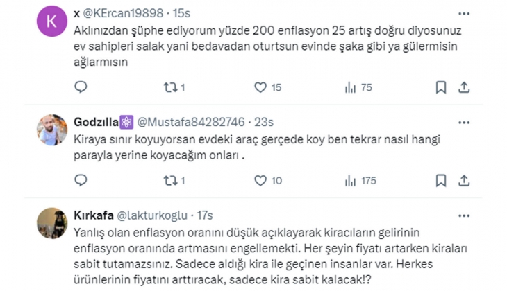 Ev sahiplerinden yüzde 25 sınırlamasının kaldırılması hataydı açıklamasına tepki yağdı!
