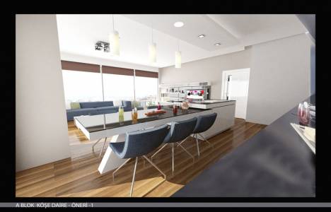 Kartal Asia Park örnek daire!