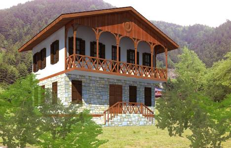 Köy evini yöresel mimariyle yapana destek geliyor!