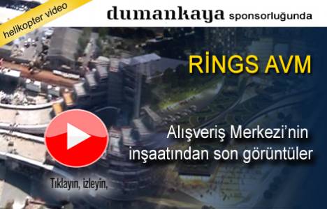 Rings Alışveriş Merkezi'nin havadan yeni videosu!