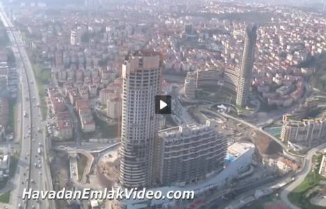 Acıbadem Akasya Konutları'nın havadan yeni görüntüleri!
