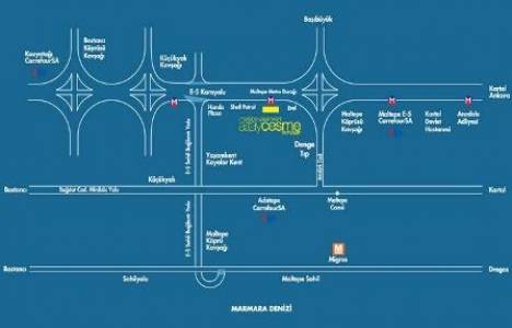  Yaşamkent Altayçeşme Konutları Maltepe de 390 bin TL ye 3+1!