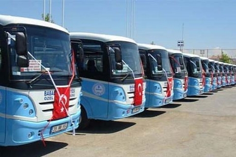 Babaeski Belediyesi'nden 10 yıllığına kiralık 9 otobüs hattı!