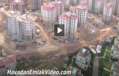 emlak konut havadan video