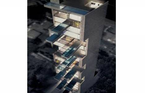  Peru'daki Rezidans'ın balkon şeklindeki havuzu ürkütüyor! 