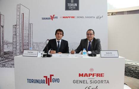 Torun Center ofis kulesi Mapfre Genel Sigorta'nın merkezi olacak!