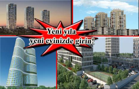  Yıl sonu teslim edilecek konut projeleri!