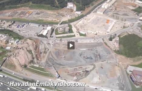 Skyland İstanbul'un havadan son görüntüleri!