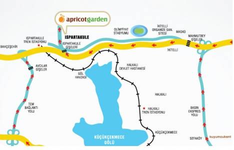 Bahçeşehir Apricot Garden Konutları yarın satışta! 220 bin TL!