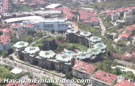 Platin Evleri projesinin havadan son hali!