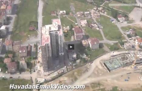 Asrın Konutları son durum! Havadan görüntüleri!