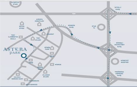 Astera Park Evleri nde 240 bin liraya! Hemen teslim!