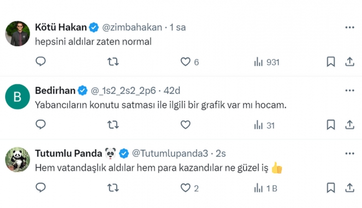 Yabancıya konut satışlarındaki düşüş Artık onlara bile Türkiye pahalı dedirtti!