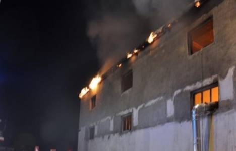 Bursa'daki naylon fabrikasında yangın çıktı!