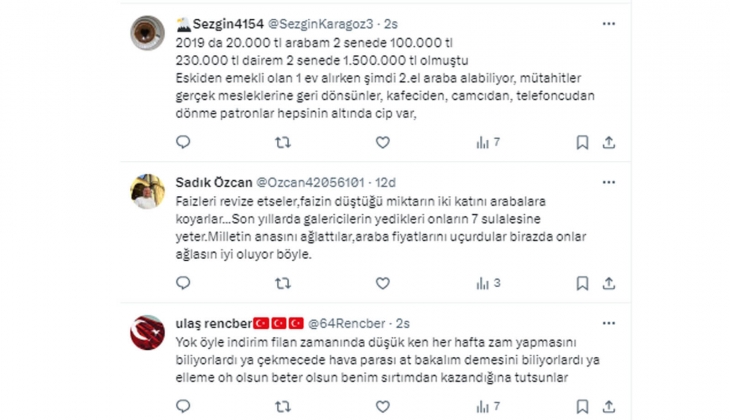Galericilerden faiz indirimi çağrısı geldi: Faizler ve vade süreleri revize edilsin!