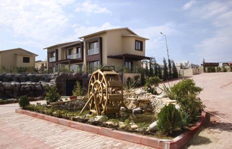 Doğal yaşam köyü villaları