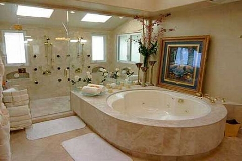 Dünya starları banyolarında Türk mermerlerini tercih ediyor!