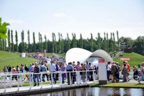 Türkiye Bahçesi, Dünya Bahçecilik Fuarı'nda birinciliğe koşuyor!