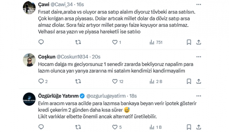 Yatırımcıdan borsa neden kazançlı açıklaması: Borsada ihtiyacın kadar satabilirsin, ama konutta 500 binlik satamıyorsun!