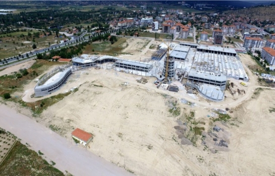 Isparta Şehirlerarası Otobüs Terminali'nin inşaatı tam gaz!