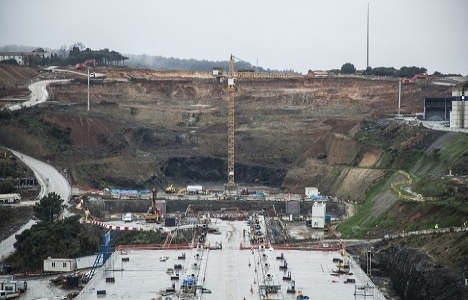 3. köprü inşaatından son durum fotoğrafları!