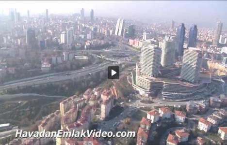 Zorlu Zincirlikuyu Evleri'nin son durumu havadan görüntülendi! 