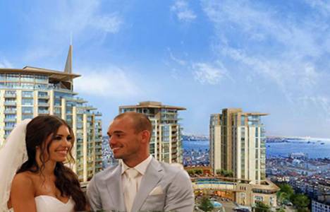 Sneijder'ın Maçka Residence'taki dairesinin kirası 60 bin TL! 
