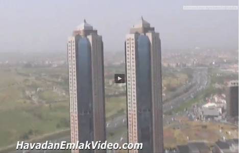 Tekstilkent Koza Plaza Ofis'in havadan son görüntüleri!