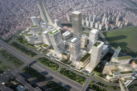 Ataşehir Uluslararası Finans Merkezi 15 karede!
