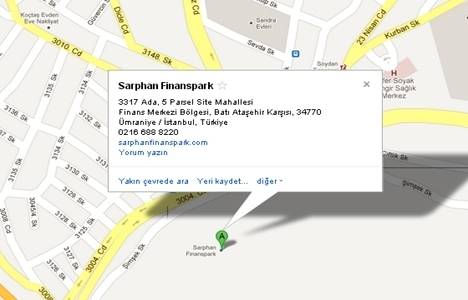 Sarphan Finans Park Ümraniye adres bilgileri!