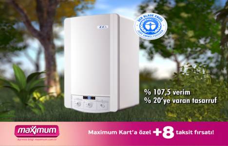  E.C.A. kombiler Maximum kartla kampanyaya başladı!