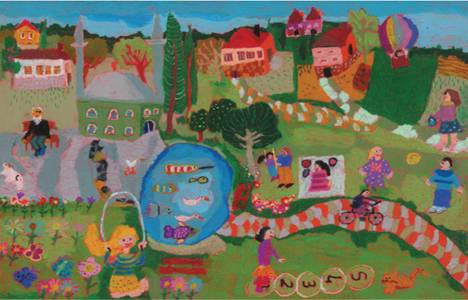 Çevre ve Şehircilik Bakanlığı Hayalimdeki Çevre resim yarışması düzenledi!