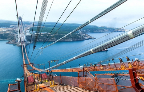 Yavuz Sultan Selim Köprüsü'nün ulaşım yolu trafiğe açıldı!
