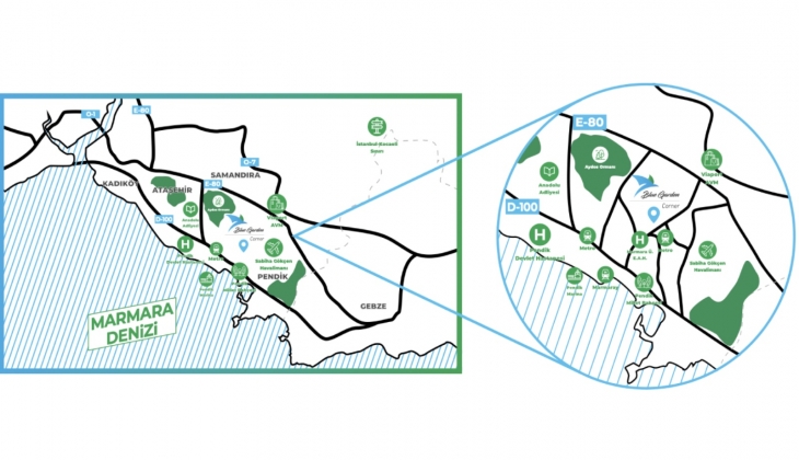 Blue Garden Corner Pendik te satışlar iki ay sonra yeniden başlıyor! 
