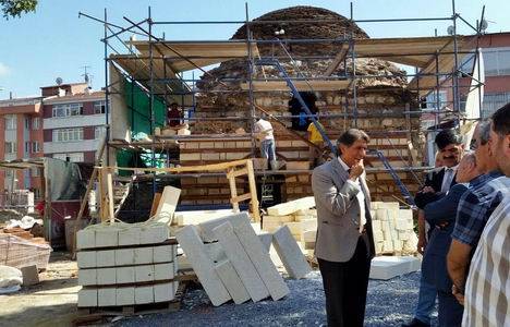 Mustafa Demir, Nişanca Medresesi restorasyonunu inceledi!