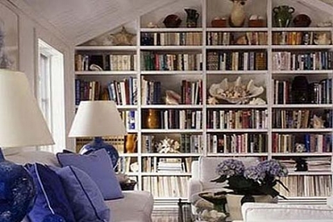 Antre ve koridorlar kitaplık için ideal çözümler olabilir!