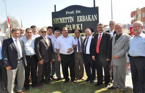 Necmettin Erbakan Parkı törenle açıldı!
