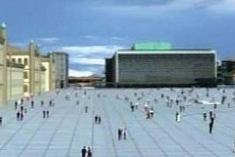 Taksim'de tünellere karşı insan zinciri!