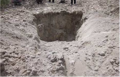 Manisa Saruhan'da 1. derece arkeolojik sit alanında define kazısı yapıldı!