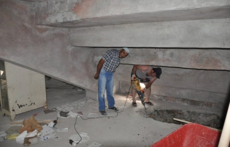 Kastamonu Gazi Stadyumu'nda çalışmalar başladı!