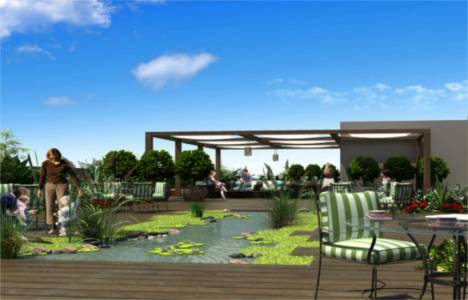 Almira Gold Stars Residence ta 130 bin TL ye 1+1!