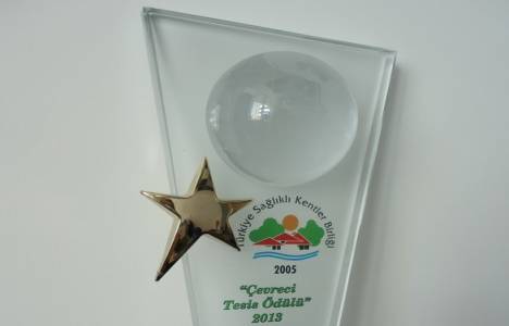 Alışan - Den Hartogh Kimyasal Şirketi çevreci tesis ödülü aldı!