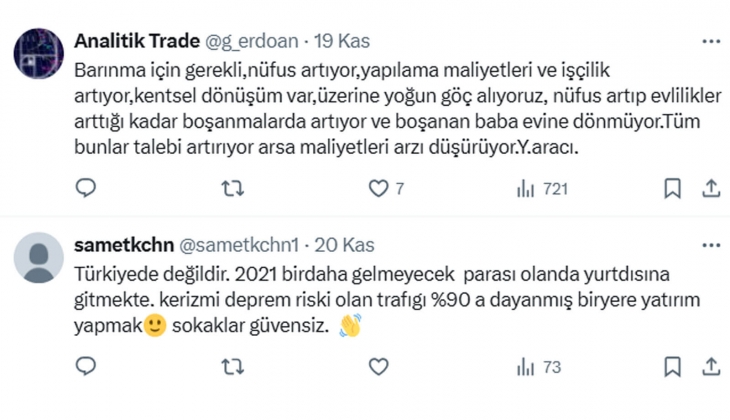 Gayrimenkul fiyatlarındaki artış Türkiye gerçeklerinden soyutlanıp çözülemez: Konut yatırımı mantıklı mı?