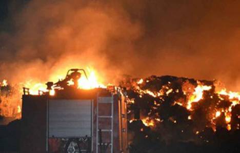 Ankara Hurdacılar Sitesi'nde yangın çıktı!