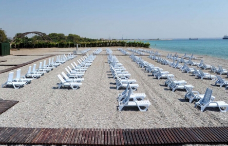 Antalya Sarısu kadınlar plajı