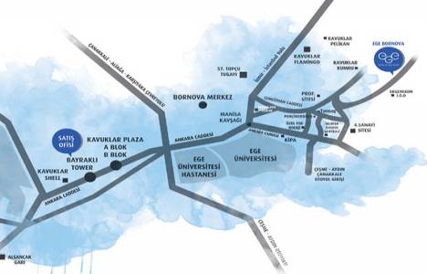  Ege Bornova Rezidans nerede? 