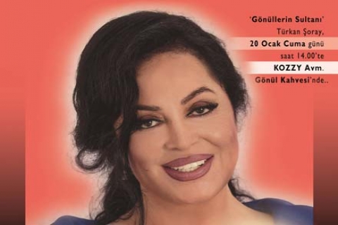 Türkan Şoray, Kozzy AVM'de hayranları ile buluşuyor!