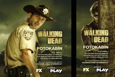 Play & The Walking Dead Fotokabin, İstanbul Optimum Outlet'te!