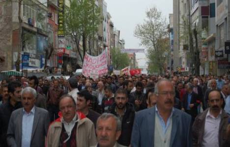 Ümraniye'de 2B yasası protesto edildi!